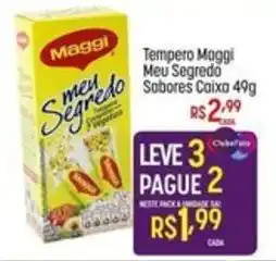 Muffato Tempero maggi meu segredo sabores caixa oferta