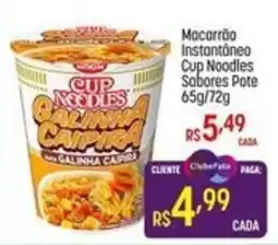 Muffato Macarrão instantâneo cup noodles sabores pote oferta