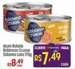 Muffato Atum ralado robinson crusoe sabores lata oferta