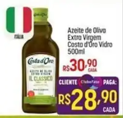 Muffato Azeite de oliva extra virgem costa d'oro vidro oferta