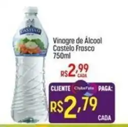 Muffato Vinagre de álcool castelo frasco oferta