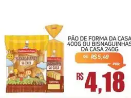 Economart Atacadista Pão de forma da casa oferta