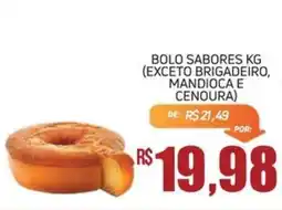 Economart Atacadista Bolo sabores kg oferta