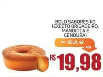 Economart Atacadista Bolo sabores kg oferta
