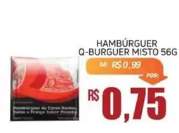 Economart Atacadista Hambúrguer q-burguer misto oferta