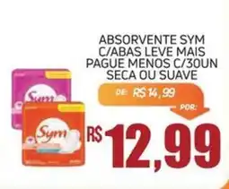 Economart Atacadista Absorvente sym c/abas oferta