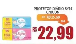 Economart Atacadista protetor diário sym oferta