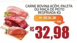 Economart Atacadista Carne bovina acém, paleta ou maçã de peito resfriada kg oferta