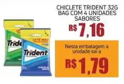 Economart Atacadista Chiclete trident 32g oferta