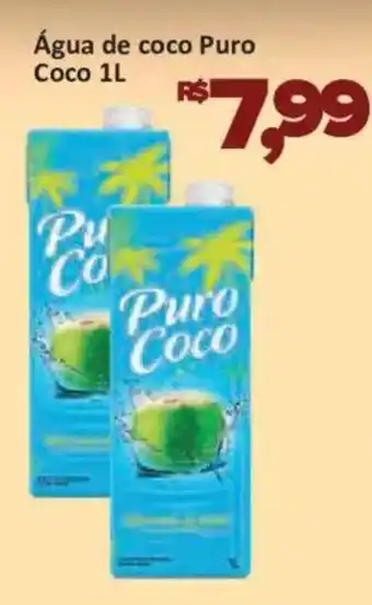Água de coco puro coco