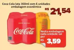 Supermercados Savegnago Coca cola lata sabor original oferta