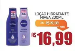 Economart Atacadista loção hidratante nivea 200ml oferta