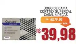 Economart Atacadista Jogo de cama corttex supercal casal oferta