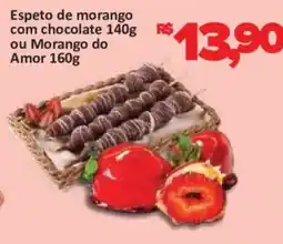 Supermercados Savegnago Espeto de morango com chocolate oferta