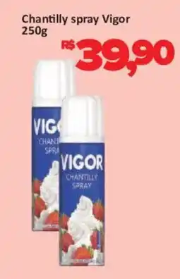 Supermercados Savegnago Chantilly spray vigor oferta