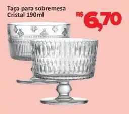 Supermercados Savegnago Taça para sobremesa Cristal oferta