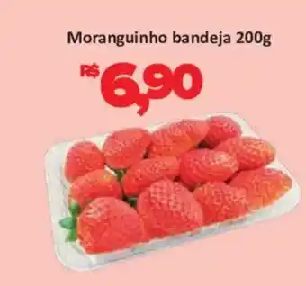 Supermercados Savegnago Moranguinho bandeja oferta