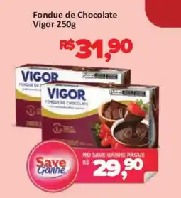 Supermercados Savegnago Fondue de Chocolate Vigor oferta