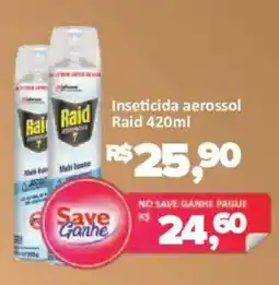 Supermercados Savegnago Inseticida aerossol raid 420ml oferta