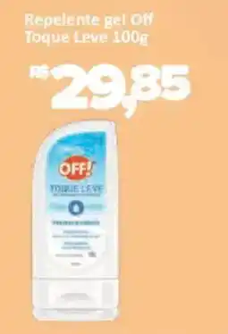 Supermercados Savegnago Repelente gel off toque leve oferta