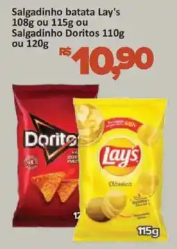 Supermercados Savegnago Salgadinho batata Lay's oferta
