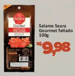 Supermercados Savegnago Salame seara gourmet fatiado oferta
