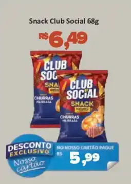 Supermercados Savegnago Snack club social oferta