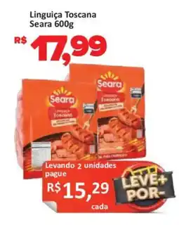 Supermercados Savegnago Linguiça Toscana oferta