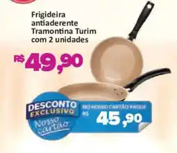 Supermercados Savegnago Frigideira antiaderente Tramontina Turim oferta