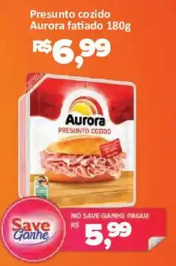 Supermercados Savegnago Presunto cozido aurora fatiado oferta