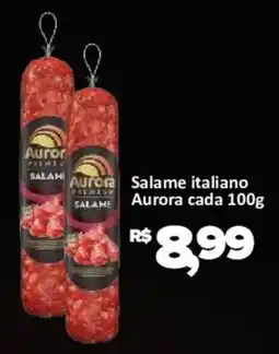 Supermercados Savegnago Salame italiano aurora oferta