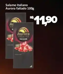 Supermercados Savegnago Salame italiano aurora fatiado oferta