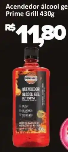 Supermercados Savegnago Acendedor álcool gel prime grill 430g oferta