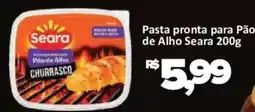 Supermercados Savegnago Pasta pronta para Pão de Alho oferta