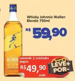 Supermercados Savegnago Whisky Johnnie Walker Blonde oferta