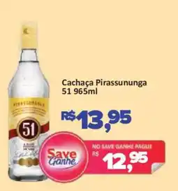 Supermercados Savegnago Cachaça Pirassununga 51 oferta