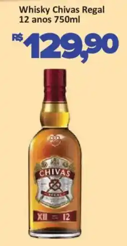 Supermercados Savegnago Whisky Chivas Regal 12 anos oferta