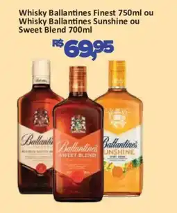 Supermercados Savegnago Whisky Ballantines Finest ou Whisky Ballantines Sunshine ou Sweet Blend oferta