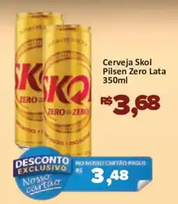 Supermercados Savegnago Cerveja Skol Pilsen Zero Lata oferta