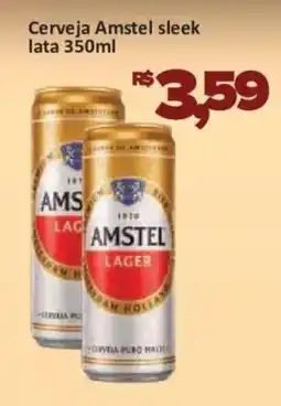 Supermercados Savegnago Cerveja Amstel sleek oferta