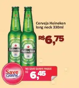 Supermercados Savegnago Cerveja Heineken long neck oferta
