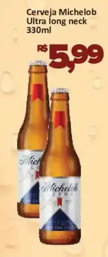 Supermercados Savegnago Cerveja Michelob Ultra long neck oferta