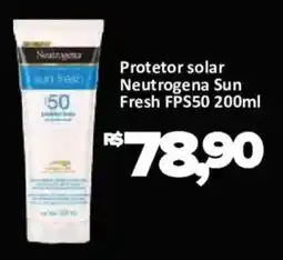 Supermercados Savegnago Protetor solar Neutrogena Sun Fresh oferta