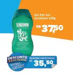 Supermercados Savegnago Gel Pós Sol Sundown oferta