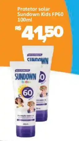 Supermercados Savegnago Protetor solar Sundown Kids FP60 oferta