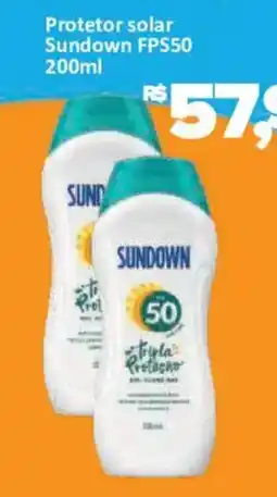 Supermercados Savegnago Protetor solar sundown fps50 oferta