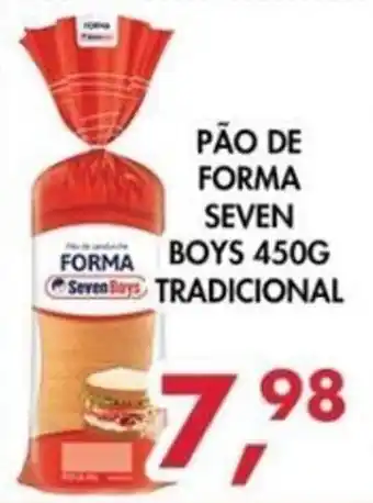 Pão de forma seven boys tradicional