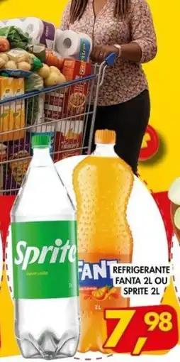 Barbosão Extra Supermercados refrigerante fanta 2l ou sprite 2l oferta