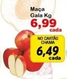 Chama Supermercados Maça Gala Kg oferta