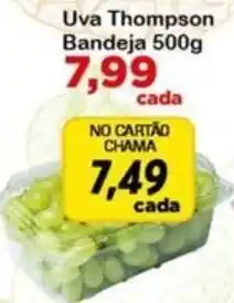 Chama Supermercados Uva thompson oferta